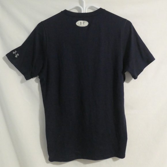 UNDER ARMOUR | medium | Navy Tee / T-Shirt | Fitted Heat Gear | GUC - Picture 2 of 13